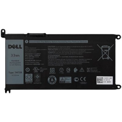 7MT0R Battery Replacement For Dell DN33X 10.95V 33Wh 2831mAh