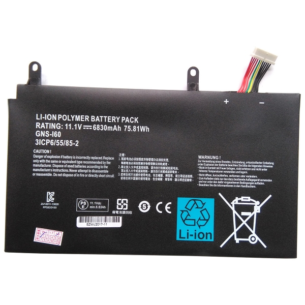961TA010FA Battery For Gigabyte P37X V4 V5 V6 P37K V4 P37W V4 V5 - Click Image to Close