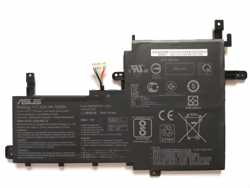 B31N1842 Battery Replacement 0B200-03440000 For Asus S531FA V531FL V531FA X531FA S531FL - Click Image to Close