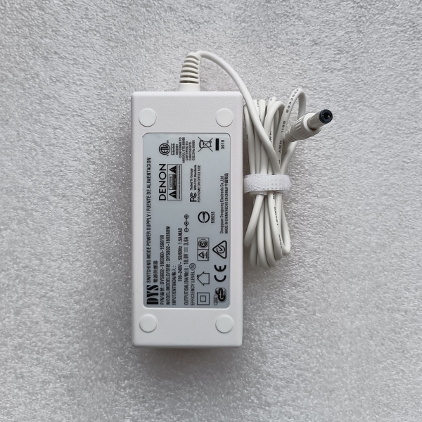 18V 3.6A DYS602-180360W DYS SWITCHING MODE POWER SUPPLY DYS602-180360-15901R Tip 5.5mm x 2.1mm - Click Image to Close