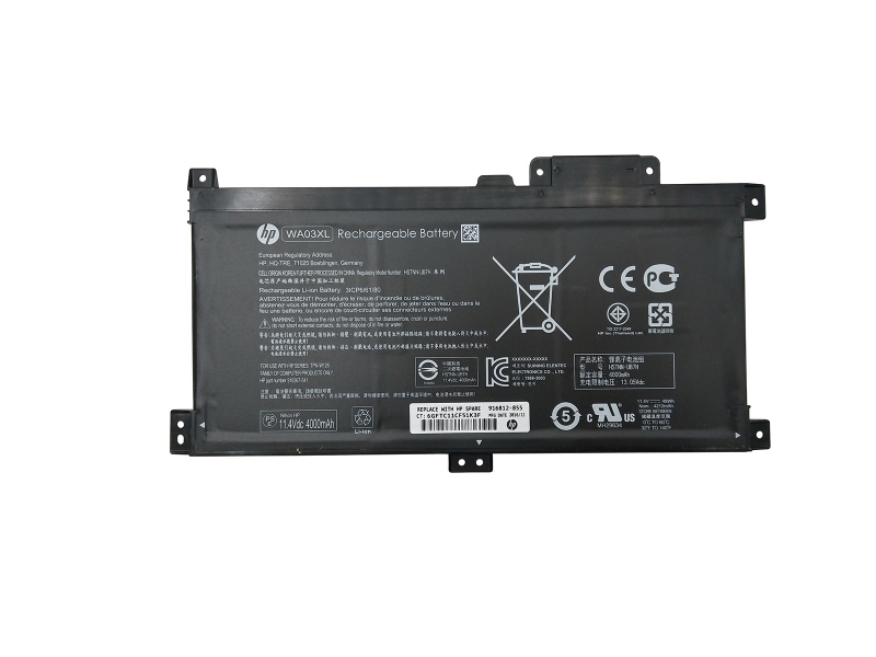 HP 916812-855 Battery WAO3XL TPN-W126 HSTNN-LB7T 916367-541 Fit X360 15-BR - Click Image to Close