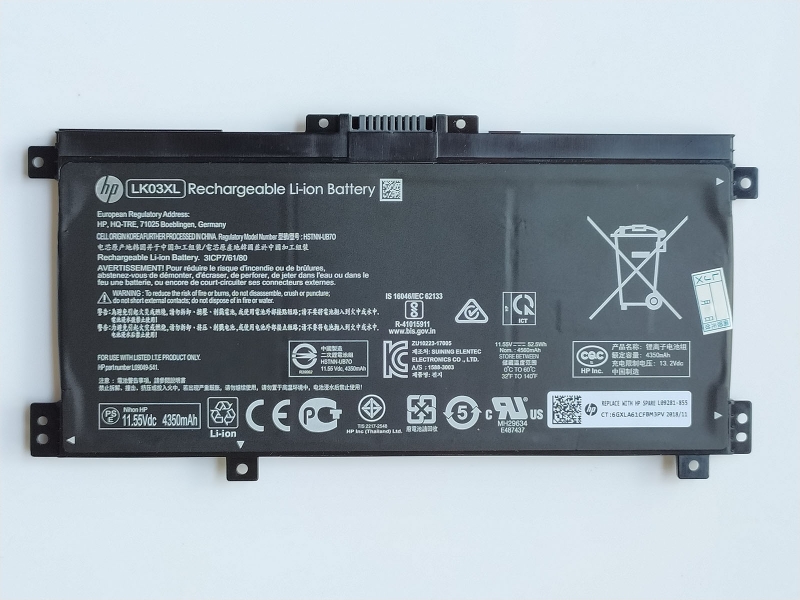 LK03XL HP Envy X360 15-BP103TX 15-BP104TX 15-BP105TX 15-BP106TX Battery - Click Image to Close