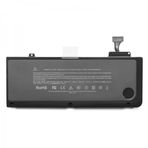 Apple Replacement Battery A1278 A1322 MC700LL/A MC700TA/A MC700X/A MC700ZP/A - Click Image to Close