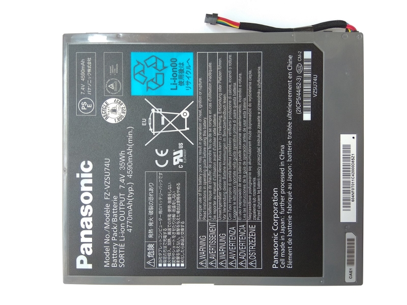 Panasonic FZ-VZSU74U Battery Panasonic Toughpad TM FZ-A1 Battery - Click Image to Close