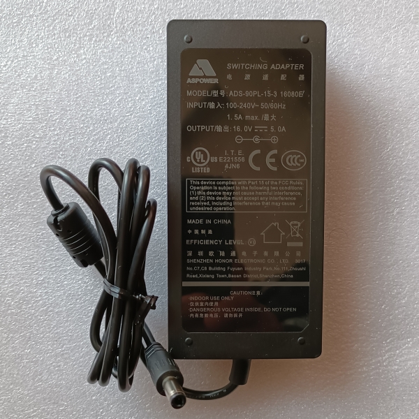 CF-AA6373A CF-AA6372A CF-AA1633A CF-AA6372B 16V 3.75A 60W Panasonic AC Adapter Replacement Power Supply - Click Image to Close