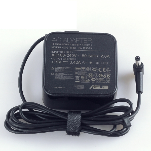 PA-1650-93 ADP-65GD B PA-1650-78 EXA1203YH Asus 19V 3.42A 65W AC Power Adapter Tip 5.5mm x 2.5mm - Click Image to Close