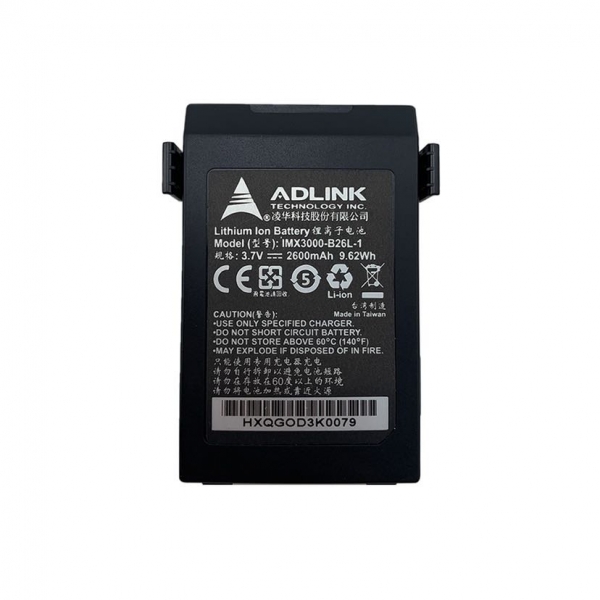 IMX3000-B26L-1 Battery For Adlink IMX-3000 Handheld Computer 3.7V 2600mAh 9.62Wh - Click Image to Close