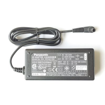 RFEA213W 12V 1.5A 18W Panasonic AC Adapter Replacement For Portable DVD Players