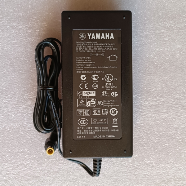 15V 3A Replace 15V 2.67A Yamaha LSE9802B1540 AC Power Adapter - Click Image to Close