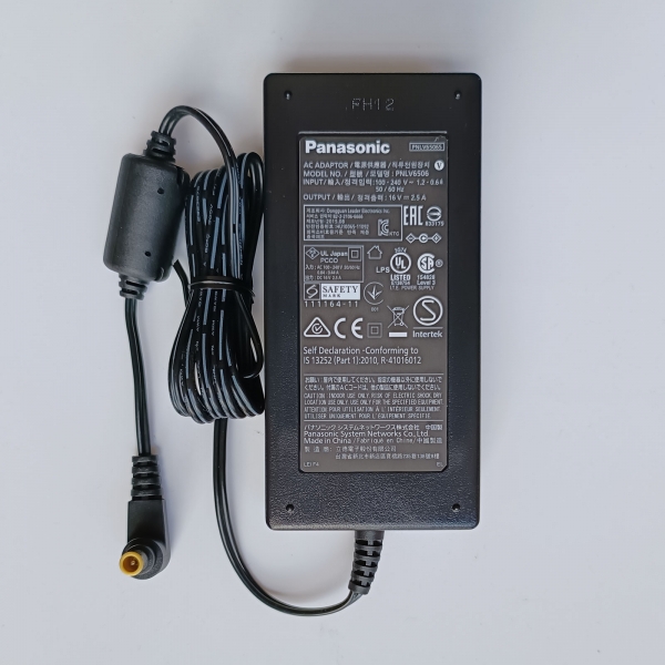 PNLV6506 16V 2.5A AC Adapter Power Supply For Panasonic Full HD Video Conference Multipoint KX-VC600 - Click Image to Close