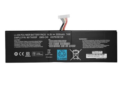 GMS-C40 Battery Replacement 961TA005F For Razer Blade Pro 17 RZ09-0099
