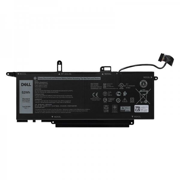 NF2MW Battery 8W3YY C76H7 02K0CK For Dell Latitude 7400 2-In-1 Notebook 7.6V 52Wh - Click Image to Close