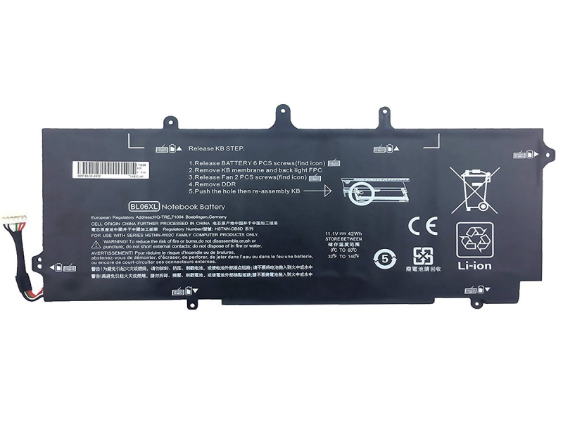 HSTNN-IB5D Battery For HP EliteBook Folio 1040 G1 G3K15PA G3K14PA 722236-2C1 - Click Image to Close