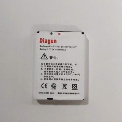 Diagun Battery Replacement 3.7V 1450mAh For Launch X431 Diagun Akku Batteria Accu