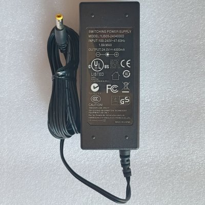 24V 4A Replace 24V 3.75A AC Adapter Power Supply For TSC TTP-245 TTP-343 Plus Label Printer