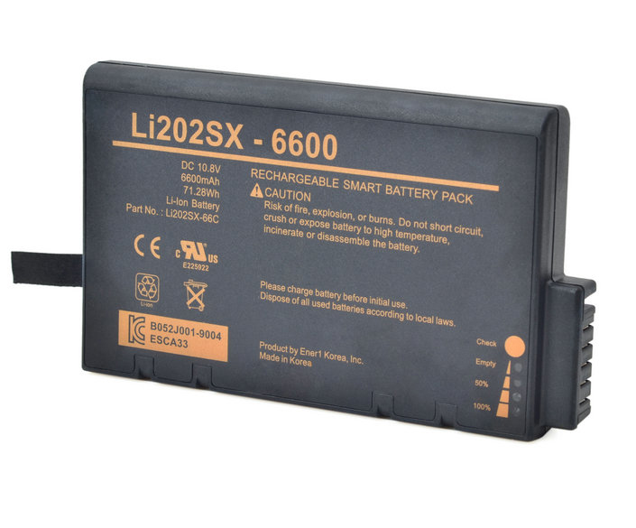LI202SX-6600 Battery Replacement For TSI 9110 9350 9500 9510 9550 9510BD 9130 8240 - Click Image to Close