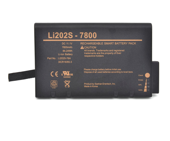 LI202S-78A LI202S-7800 146-0127-00 Battery Replacement For Spacelabs mCare300 mCare300D - Click Image to Close